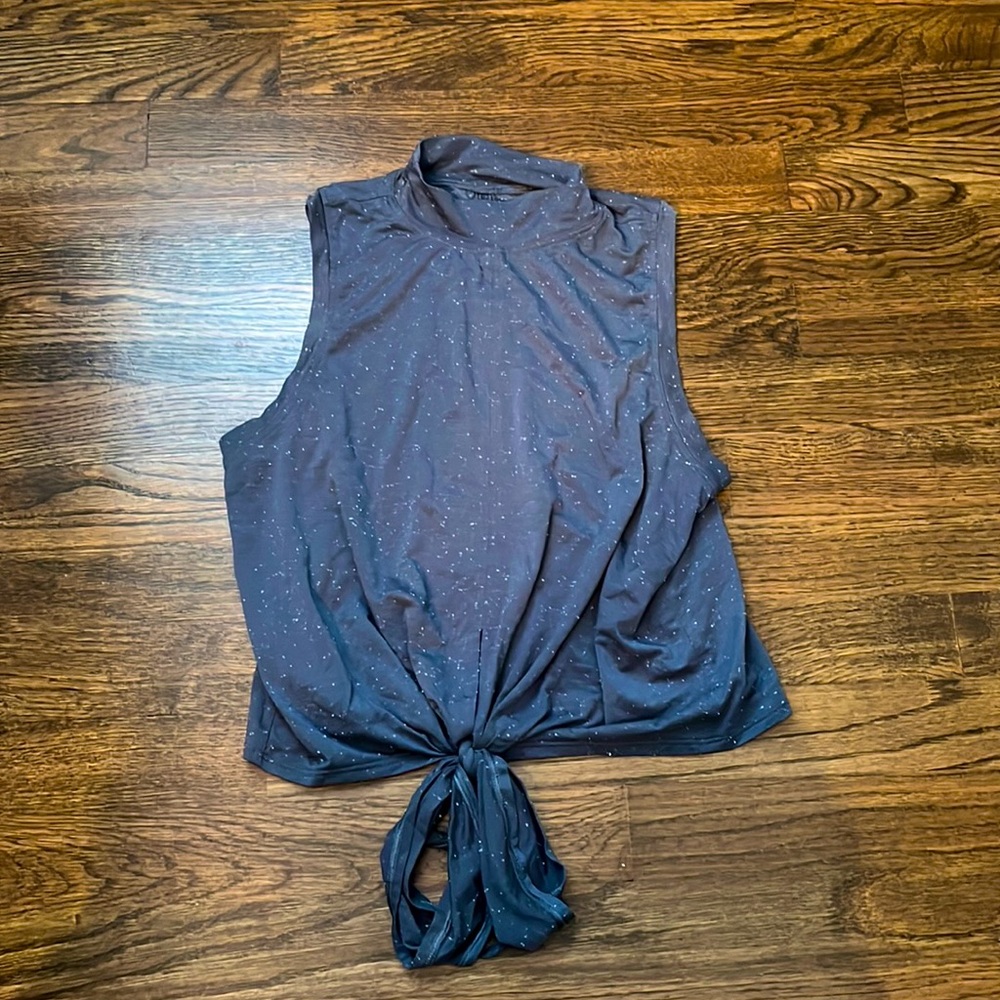 Lululemon Blue Tie Tank Size 4